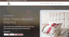 Desktop Screenshot of bedandbreakfastaltontowers.co.uk